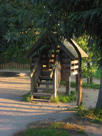 Sie sehen ein Bild des beliebten Spielhauses